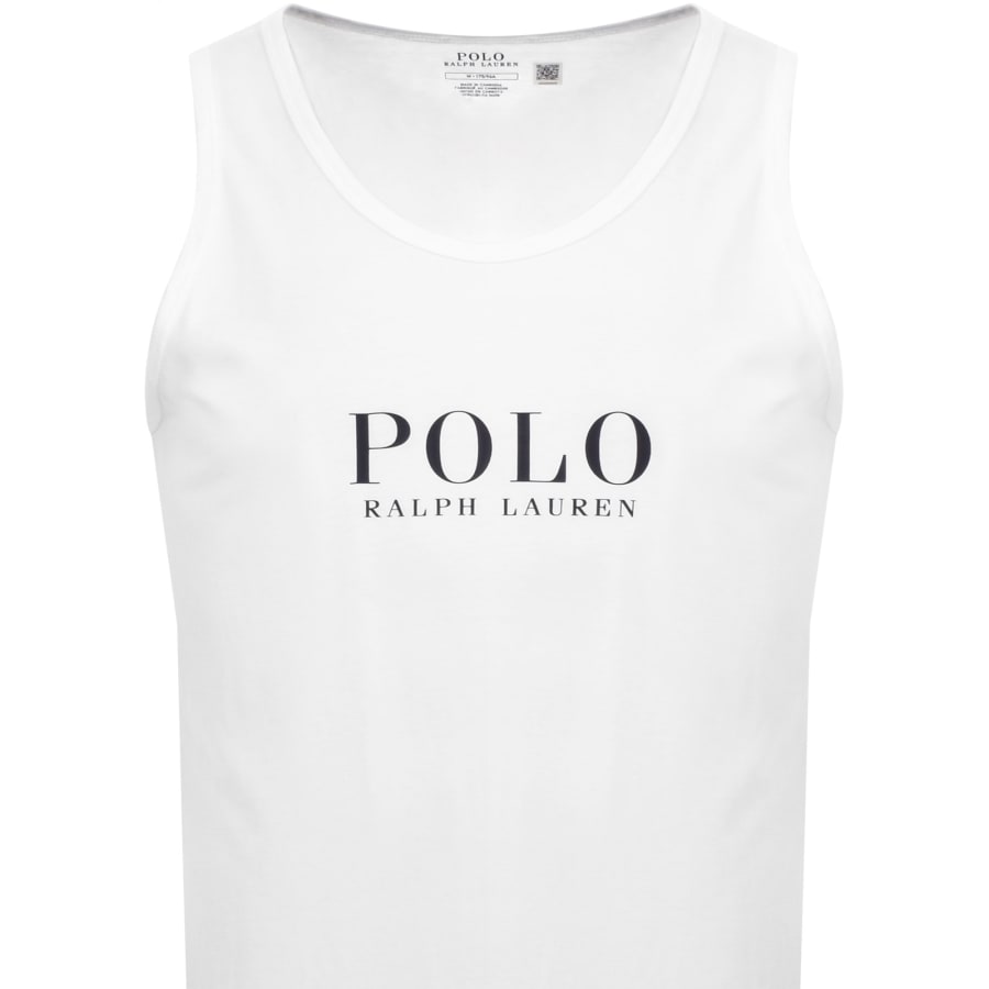 Ralph Lauren Logo Vest White